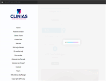 Tablet Screenshot of clinias.nl